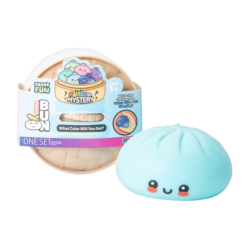 Crazy Fun® Rainbow Mystery Squishy Bun Set