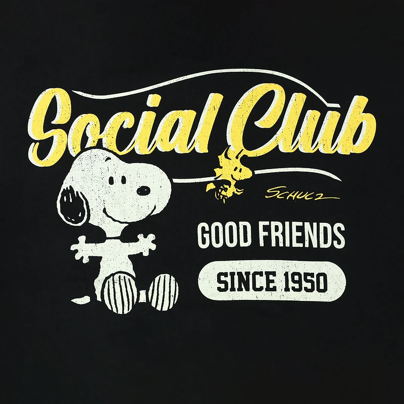 Young Mens Peanuts Social Club Hoodie