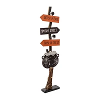 Halloween Sign Post