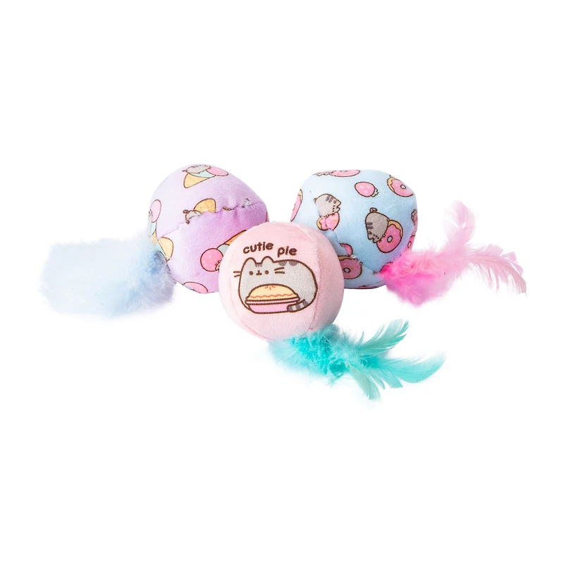 Pets Pusheen® Plush Crinkle Toys 3-Pack