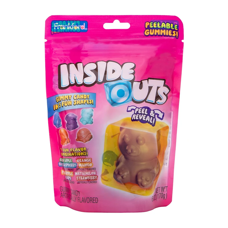 Inside Outs Peelable Gummy Candy 6oz