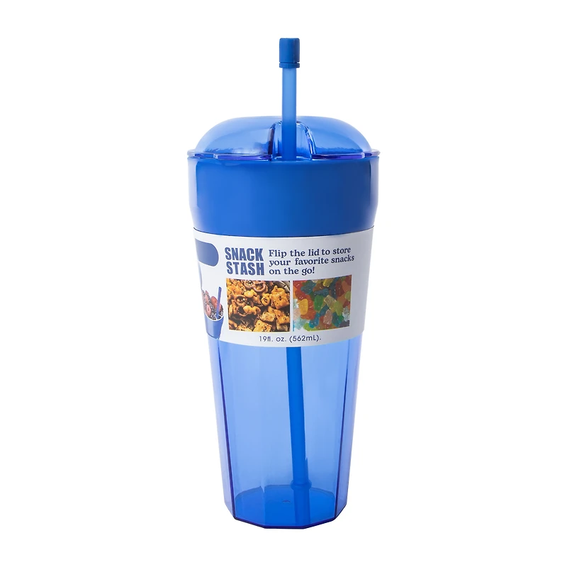 Snack Stash Tumbler With Straw 19oz