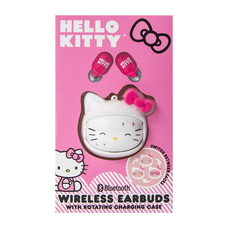 Hello Kitty And Friends® Wireless Earbuds With Rotating Charging Case