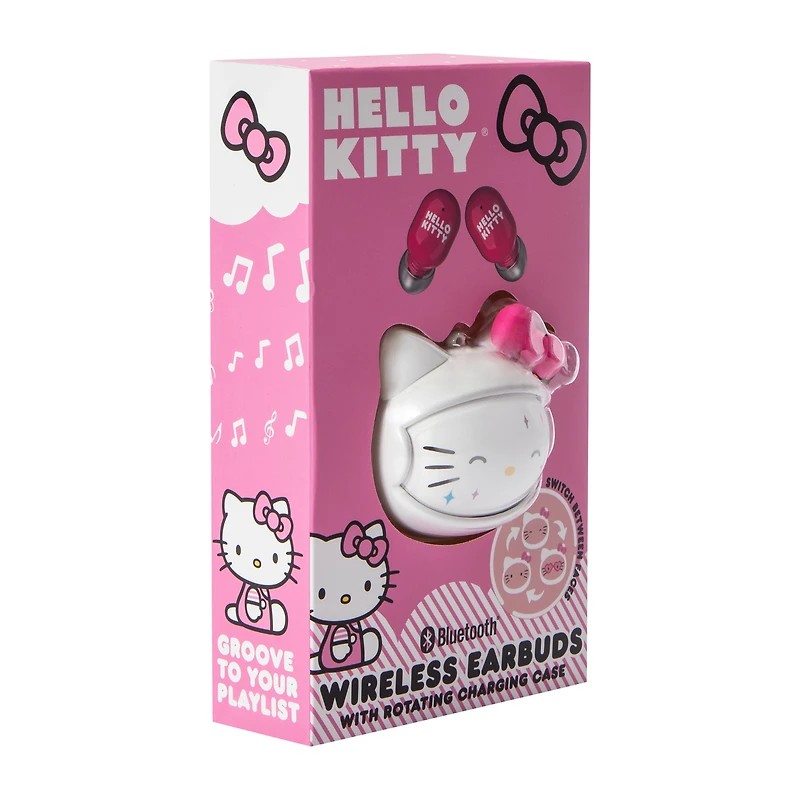 Hello Kitty And Friends® Wireless Earbuds With Rotating Charging Case
