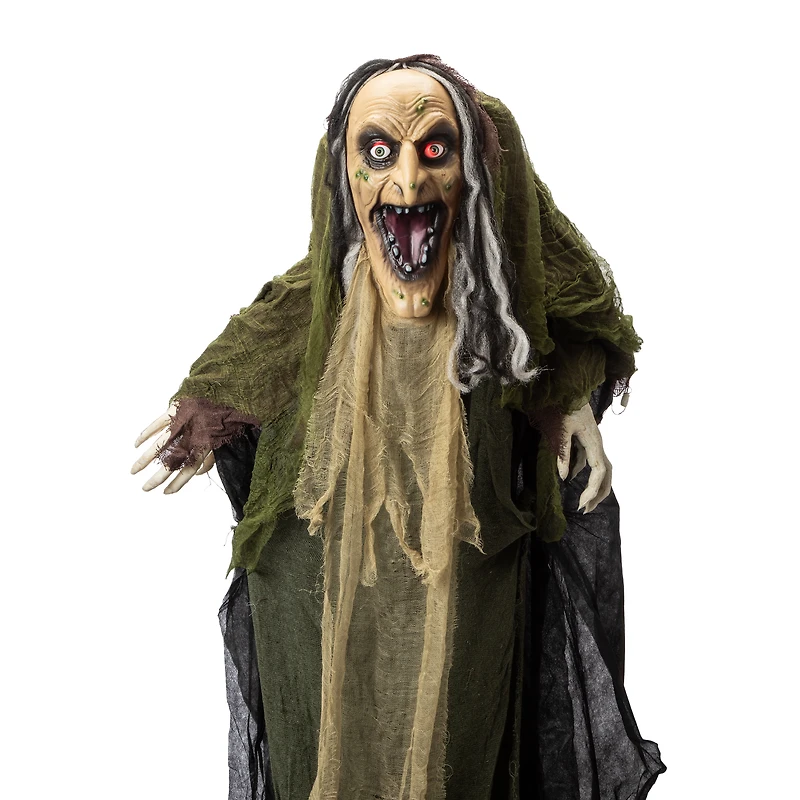 Halloween Animatronic Creepy Witch