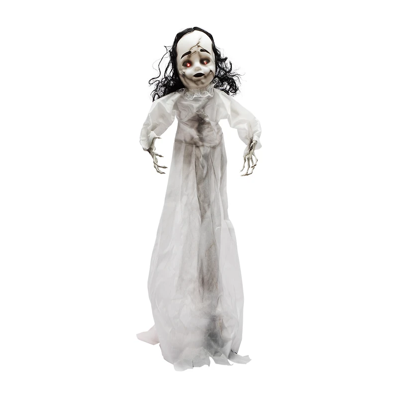 Halloween Haunted Doll LED Animatronic 3ft.
