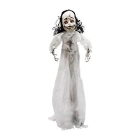 Halloween Haunted Doll LED Animatronic 3ft.