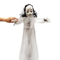 Halloween Haunted Doll LED Animatronic 3ft.