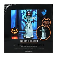 Halloween Haunted Doll LED Animatronic 3ft.