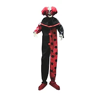 Halloween Evil Clown LED Animatronic 6ft.