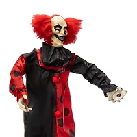 Halloween Evil Clown LED Animatronic 6ft.