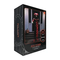 Halloween Evil Clown LED Animatronic 6ft.