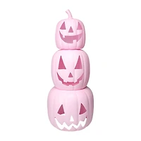 Pink Halloween Stacking Pumpkin