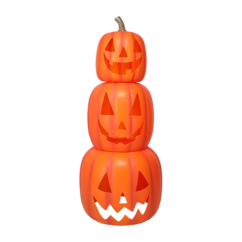 Halloween Stacking Pumpkin - Orange