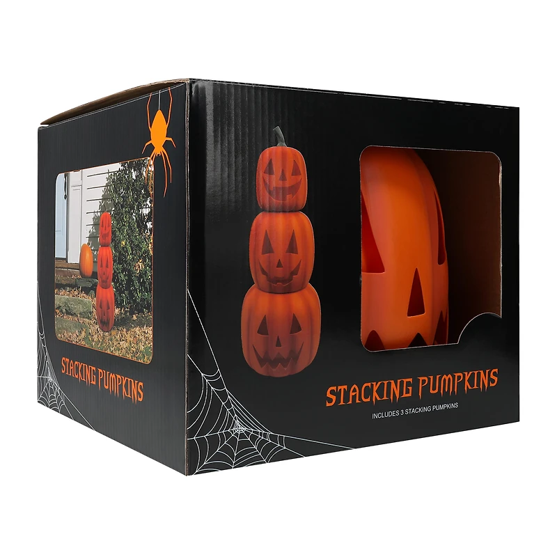Halloween Stacking Pumpkin - Orange