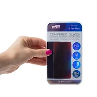 iPhone 16 Pro Max® Tempered Glass Privacy Screen Protector