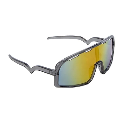Young Mens Sports Shield Sunglasses
