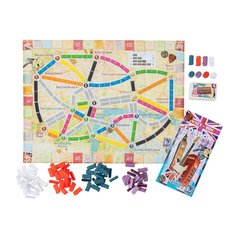 Days Of Wonder® Ticket To Ride London Board Game