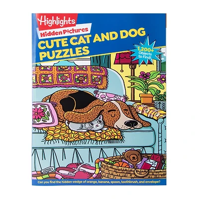 Highlights Hidden Pictures Cute Cat And Dog Puzzles Book