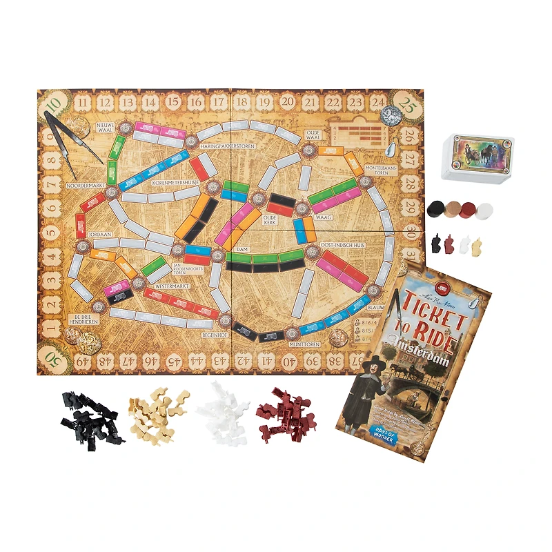 Days Of Wonder® Ticket To Ride Amsterdam Board Game