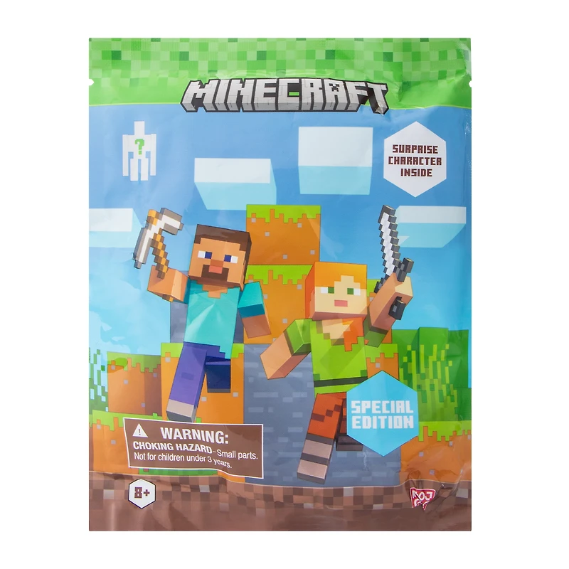 Minecraft Special Edition Flocked Figure (Styles May Vary)