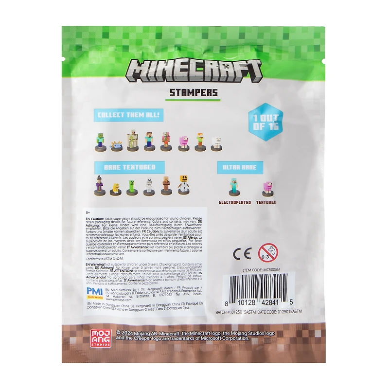 Minecraft Special Edition Flocked Figure (Styles May Vary)