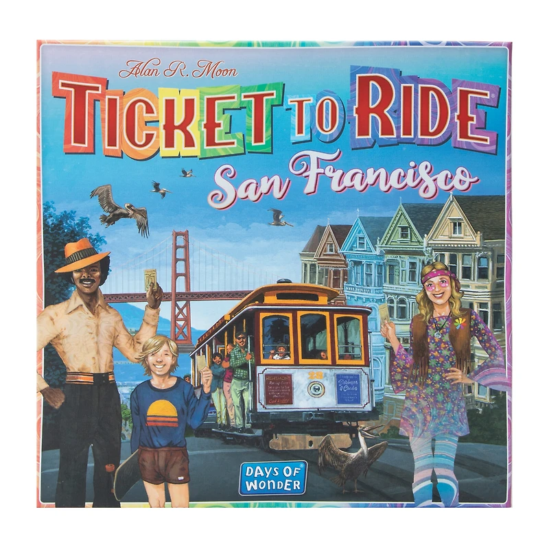 Days Of Wonder® Ticket To Ride San Francisco Board Game