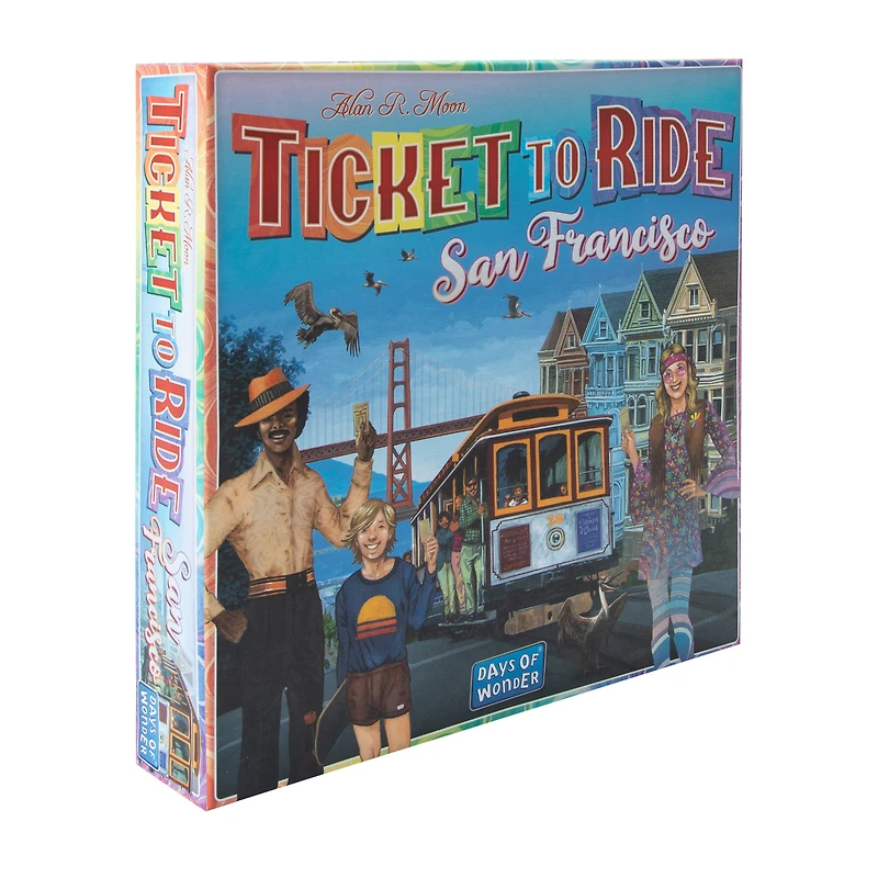 Days Of Wonder® Ticket To Ride San Francisco Board Game