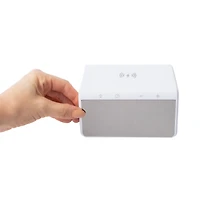 Wireless Charging Clock W/ Mirror Screen