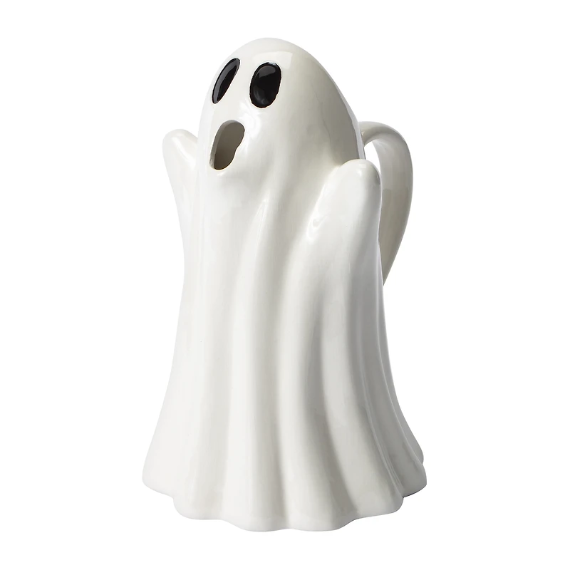 Halloween Ceramic Ghost Pitcher
