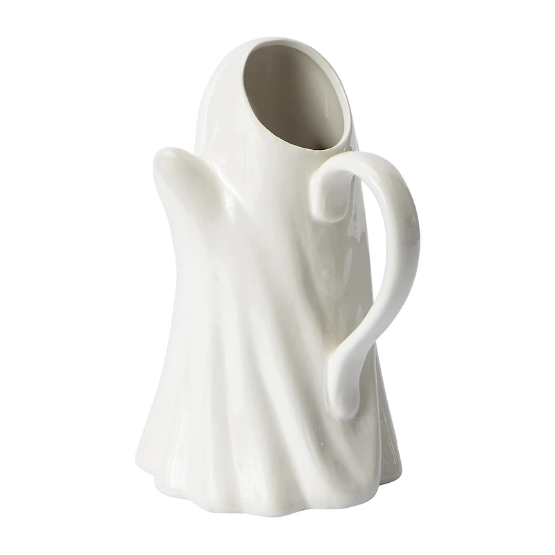 Halloween Ceramic Ghost Pitcher