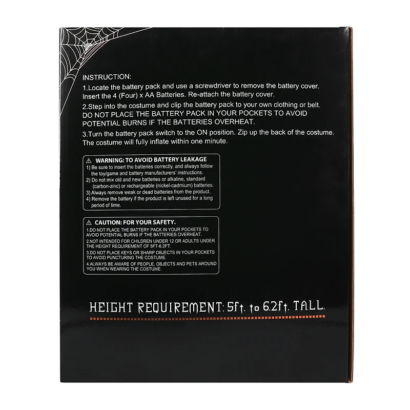 Inflatable Dino Costume