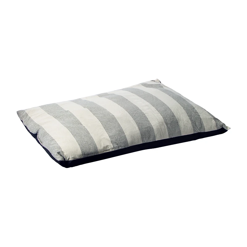 Cotton Stripe Pet Bed