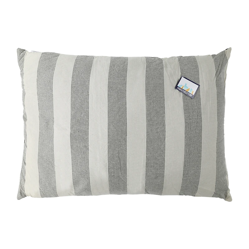 Cotton Stripe Pet Bed