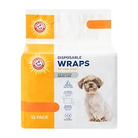 Arm & Hammer™ Small Male Dog Disposable Wraps 12-Pack