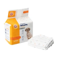 Arm & Hammer™ Small Male Dog Disposable Wraps 12-Pack