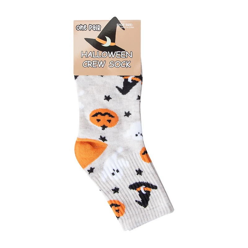 Halloween Crew Socks 1-Pair
