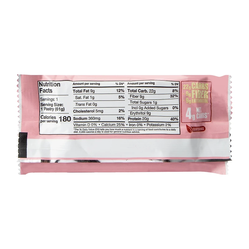 Legendary Foods™ Strawberry Flavored Protein Pastry 2.2oz