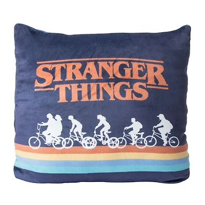 Netflix Stranger Things Hawkins Squish Pillow 14inx14in