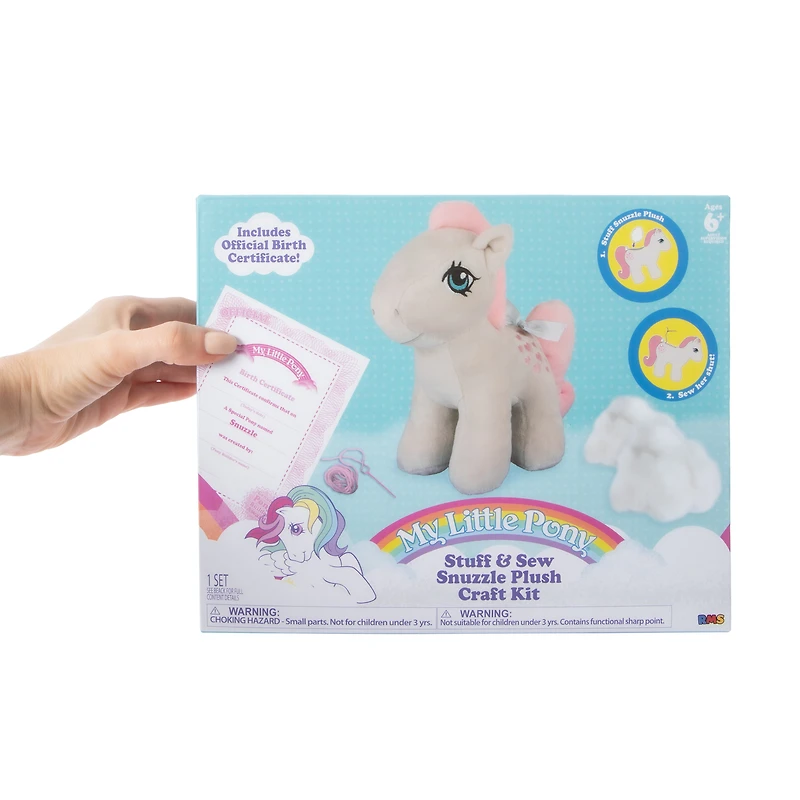 My Little Pony® Stuff & Sew Snuzzle Plush Craft Kit Set