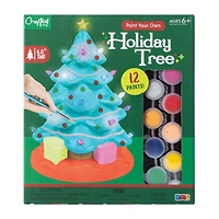 Christmas Paint Your Own Holiday Tree Set