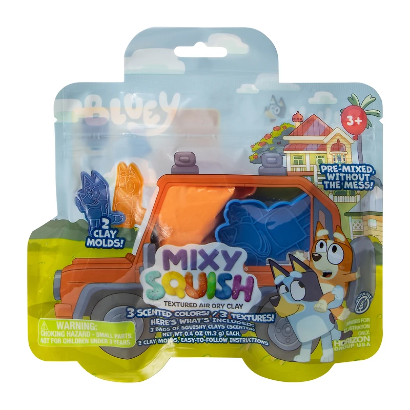 Bluey™ Mixy Squish Textured Air Dry Clay Set