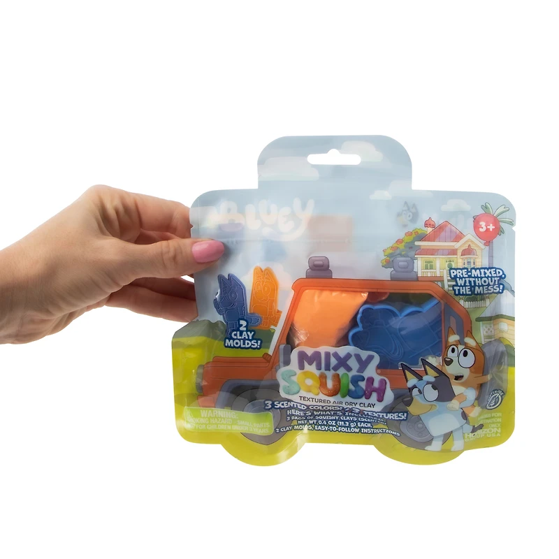 Bluey™ Mixy Squish Textured Air Dry Clay Set