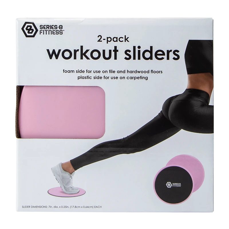 Workout Sliders 2-Pack