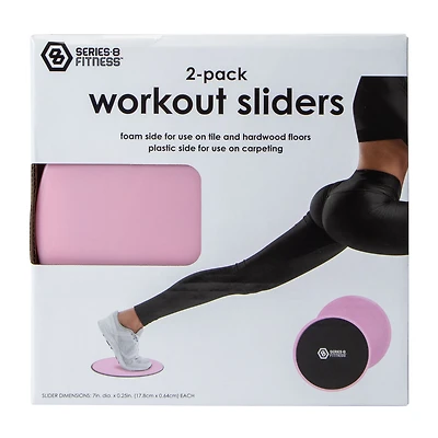 Workout Sliders 2-Pack