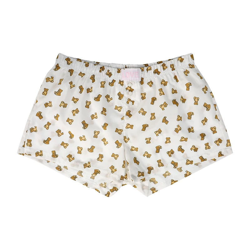 Juniors Weekending Printed Boxer Shorts