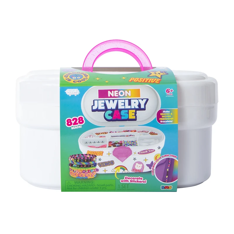 Style My Way Neon Jewelery Case Set
