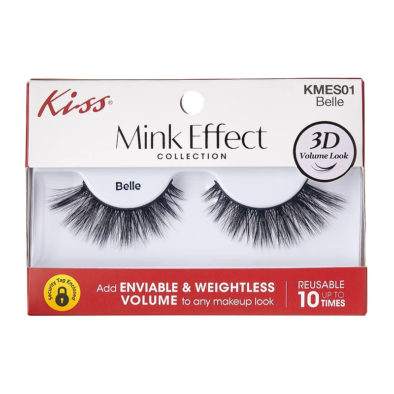 Kiss® Mink Effect Collection Belle Eyelashes 1-Pack