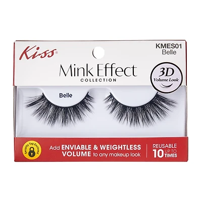 Kiss® Mink Effect Collection Belle Eyelashes 1-Pack