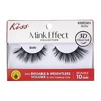 Kiss® Mink Effect Collection Belle Eyelashes 1-Pack